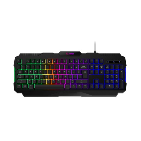 CLAVIER SEMI MECANIQUE GAMING MSI GK100 RGB